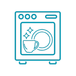 Dishwasher safe icon
